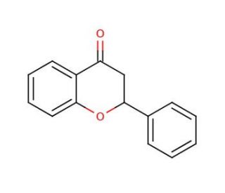 Flavanone (CAS 487-26-3) - chemical structure image