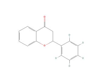 Flavanone-d5 (CAS 146196-91-0) - chemical structure image