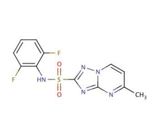 Flumetsulam - chemical structure image