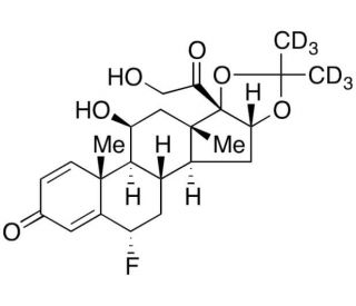 Flunisolide-d6 (CAS 3385-03-3) - chemical structure image