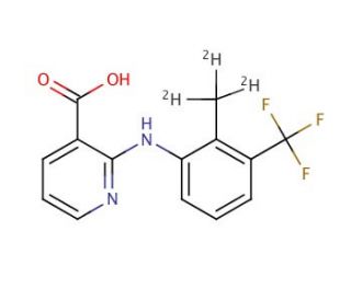 Flunixin-d3 (CAS 1015856-60-6) - chemical structure image