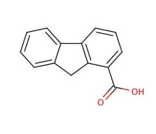 Fluorene-1-carboxylic acid (CAS 6276-03-5) - chemical structure image