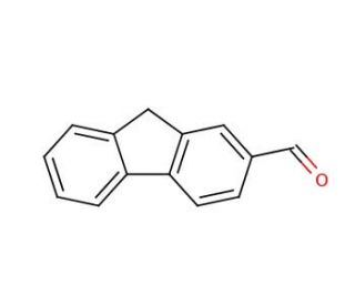 Fluorene-2-carboxaldehyde (CAS 30084-90-3) - chemical structure image