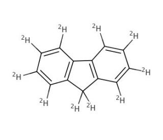 Fluorene-d<sub>10</sub> (CAS 81103-79-9) - chemical structure image