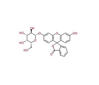 Fluorescein beta-D-galactopyranoside (CAS 102286-67-9) - chemical structure image