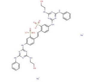 Fluorescent brightener 85 (CAS 12224-06-5) - chemical structure image