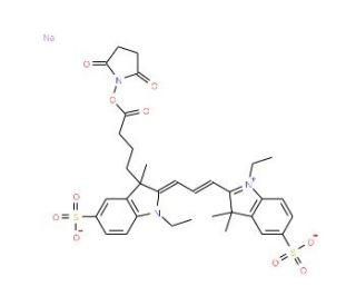 Fluorescent orange 547 reactive - chemical structure image