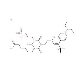 Fluorescent red 610 (CAS 482379-37-3) - chemical structure image