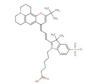 Fluorescent red 630 (CAS 375396-02-4) - chemical structure image