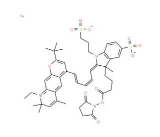 Fluorescent red 751 reactive - chemical structure image