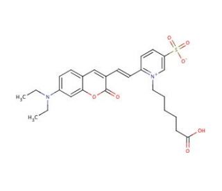 Fluorescent Red Mega 480 (CAS 540528-00-5) - chemical structure image