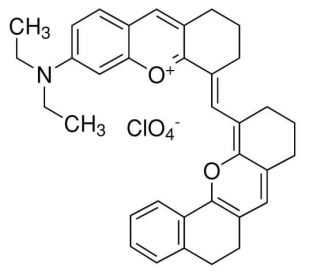 Fluorescent red NIR 880 (CAS 177194-52-4) - chemical structure image