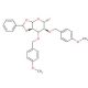 Fluoro 4,6-O-Benzylidene-2,3-di-O-(4-methoxybenzyl)-α-D-galactopyranoside - chemical structure image
