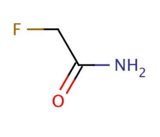 Fluoroacetamide (CAS 640-19-7) - chemical structure image