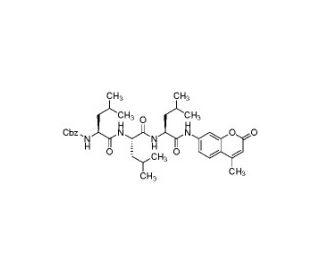 Fluorogenic Proteasome Substrate (CAS 152015-61-7) - chemical structure image