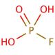 Fluorophosphoric acid solution (CAS 13537-32-1) - chemical structure image