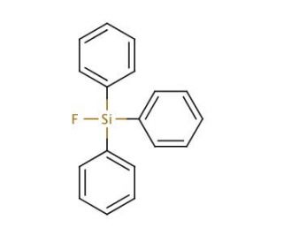 Fluorotriphenylsilane (CAS 379-50-0) - chemical structure image