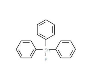 Fluorotriphenylstannane (CAS 379-52-2) - chemical structure image