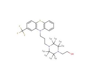 Fluphenazine-d8 Dihydrochloride - chemical structure image