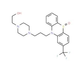 Fluphenazine Sulfoxide (CAS 1674-76-6) - chemical structure image