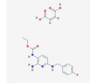 Flupirtine Maleate (CAS 75507-68-5) - chemical structure image