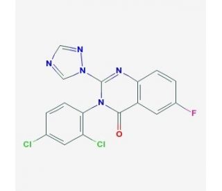 Fluquinconazole (CAS 136426-54-5) - chemical structure image