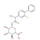 Flurbiprofen Acyl-β-D-glucuronide (CAS 91683-37-3) - chemical structure image