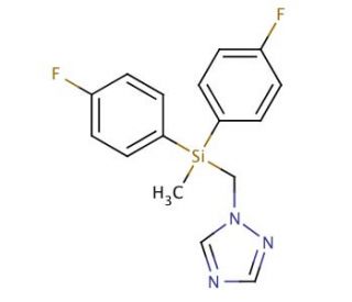 Flusilazole (CAS 85509-19-9) - chemical structure image