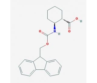 Fmoc-(1S,2S)-2-aminocyclohexane carboxylic acid (CAS 312965-07-4) - chemical structure image
