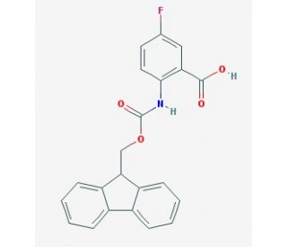 Fmoc-2-amino-5-fluorobenzoic acid - chemical structure image