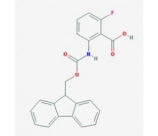 Fmoc-2-amino-6-fluorobenzoic acid - chemical structure image