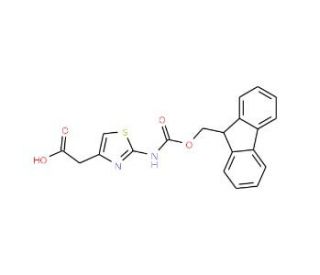 Fmoc-2-aminothiazole-4-acetic acid - chemical structure image