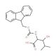Fmoc-(2S,3RS)-2-amino-3-hydroxy-4-methylpentanoicacid - chemical structure image