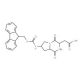 Fmoc-(2S,6S,9S)-6-amino-2-carboxymethyl-3,8-diazabicyclo-(4,3,0)-nonane-1,4-dione (CAS 184700-26-3) - chemical structure imag