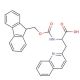Fmoc-3-(2-quinolyl)-DL-Ala-OH 的分子结构, CAS编号: 401514-70-3 Fmoc-3-(2-quinolyl)-DL-Ala-OH (CAS 401514-70-3) - chemical structure image