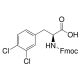 Fmoc-3,4-dichloro-L-phenylalanine (CAS 17766-59-5) - chemical structure image