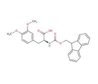 Fmoc-3,4-dimethoxy-L-phenylalanine (CAS 184962-88-7) - chemical structure image