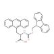 Fmoc-3-(9-anthryl)-D-alanine 的分子结构, CAS编号: 268733-63-7 Fmoc-3-(9-anthryl)-D-alanine (CAS 268733-63-7) - chemical structure image