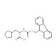 Fmoc-3-cyclopentyl-DL-Ala-OH (CAS 1219422-04-4) - chemical structure image