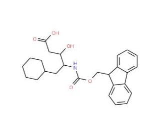 Fmoc-(3S,4S)ACHPA-OH (CAS 130597-31-8) - chemical structure image