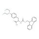 Fmoc-4-bis(2-chloroethyl)amino-L-phenylalanine (CAS 1217809-60-3) - chemical structure image
