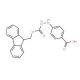 Fmoc-4-hydrazinobenzoic acid (CAS 214475-53-3) - chemical structure image