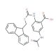 Fmoc-5-acetamido-2-aminobenzoic acid - chemical structure image