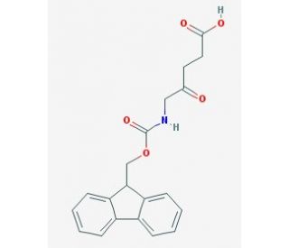 Fmoc-5-aminolevulinic acid (CAS 160111-41-1) - chemical structure image