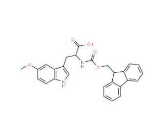 Fmoc-5-methoxy-DL-tryptophan - chemical structure image