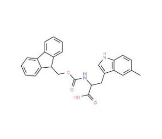 Fmoc-5-methyl-DL-tryptophan - chemical structure image