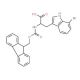 Fmoc-7-bromo-DL-tryptophan - chemical structure image