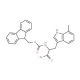 Fmoc-7-methyl-DL-tryptophan - chemical structure image