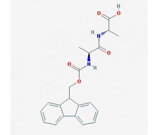 Fmoc-Ala-Ala-OH (CAS 87512-31-0) - chemical structure image
