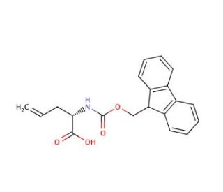 Fmoc-allyl-Gly-OH (CAS 146549-21-5) - chemical structure image